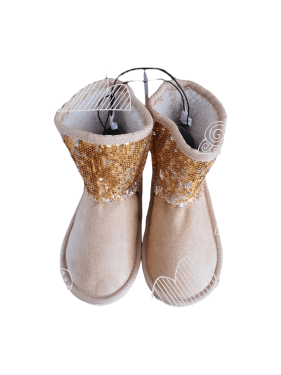 Chatties Girl Toddler Winter Boot Gold