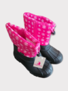 Rugged Bear Snow Boot for Big Girl Pink/Gray/Black