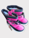 Rugged Bear Snow Boot for Little Girl  Black/Hot Pink