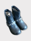 VeeVee Toddler Boots Black & Silver Studded Moto Boot