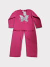 GIRLS PINK Butterfly Screen Crew Neck Fleece Jogset