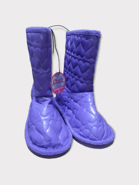 Chatties Little Girl Winter Boot Purple